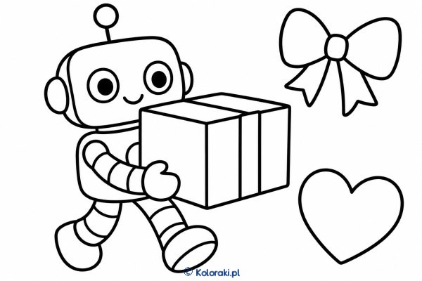 Robot z pudełkiem – scena 38