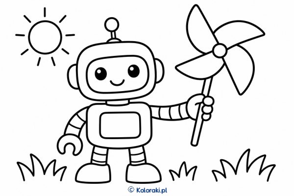 Robot z wiatraczkiem – scena 40