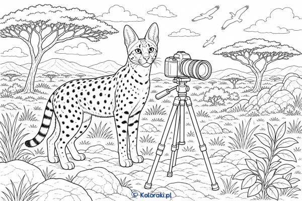 Savannah na fotograficznym safari – savannah