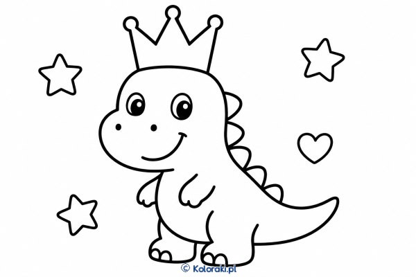 Dinozaur z koroną