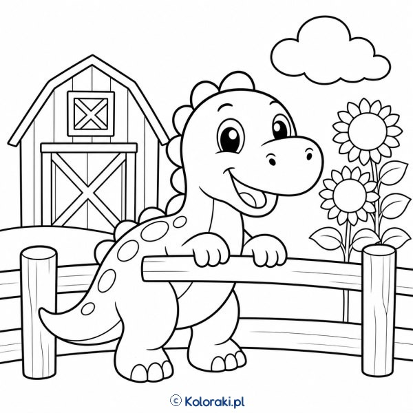Dinozaur na farmie