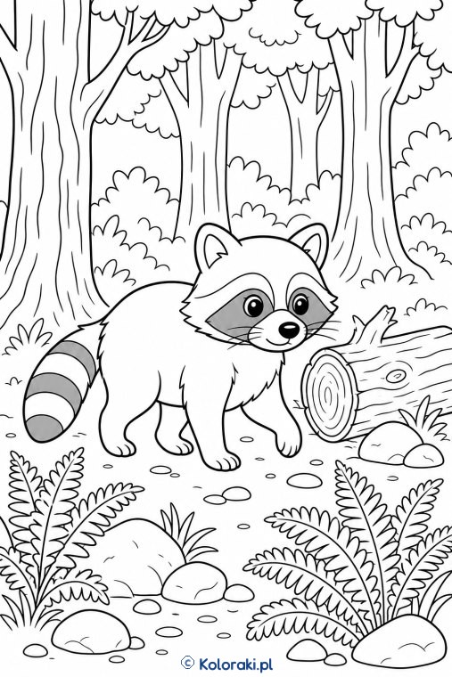 Szop w Leśnym Zakamarku