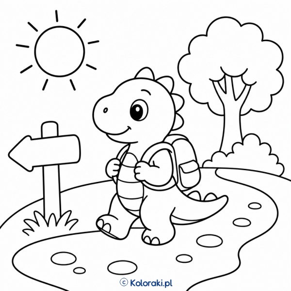 Dinozaur na wycieczce