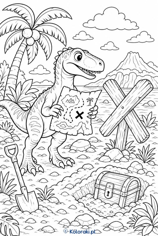 Raptor na tropie skarbu