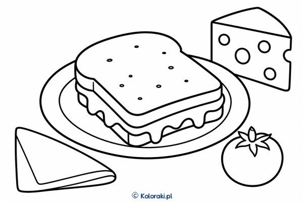 Tost z roztopionym serem