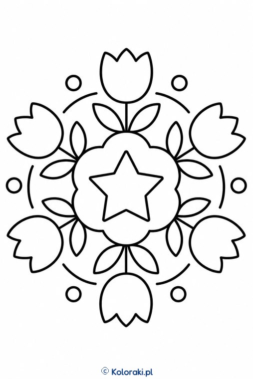 Tulipanowa gwiazda ogrodu