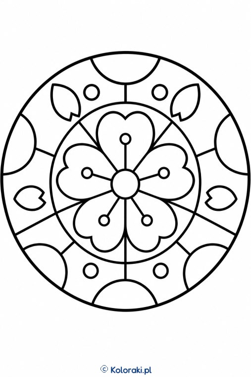 Krąg wiśniowych płatków