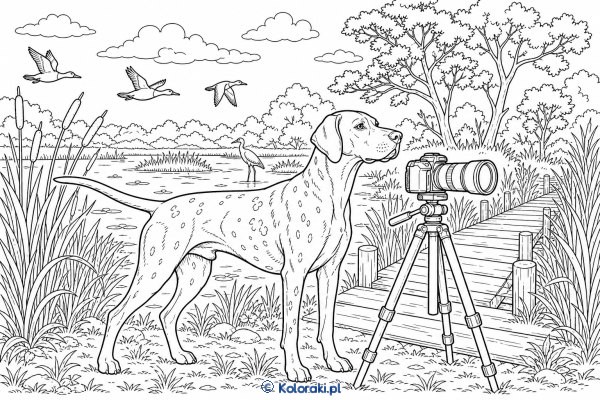 Pointer podczas fotograficznego safari – pointer