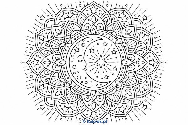 Mandala małego księżyca