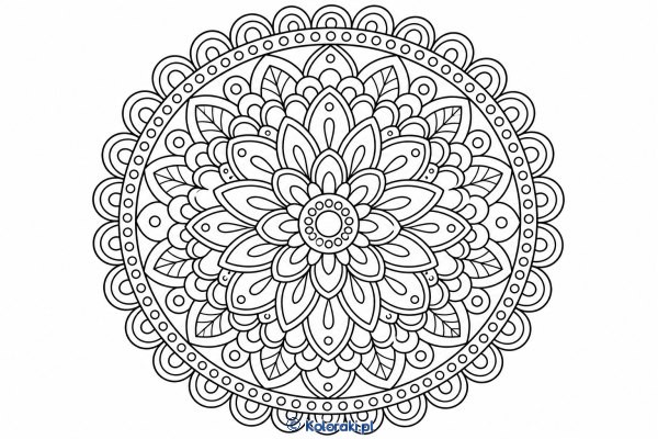 Mandala małego kwiatu snów