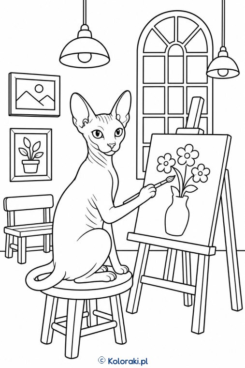 Peterbald w galerii – kot peterbald