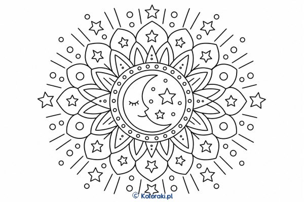 Mandala małego księżyca