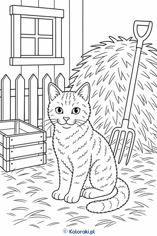 American wirehair w stodole – kot amerykański wirehair
