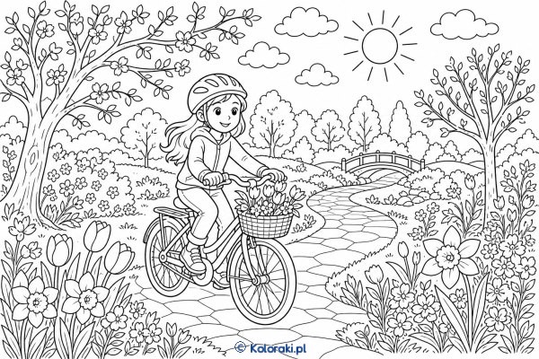 Wiosenny rowerowy spacer