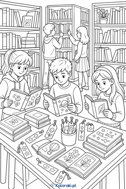 Dzień książki w bibliotece