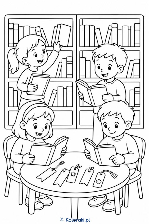 Dzień książki w bibliotece
