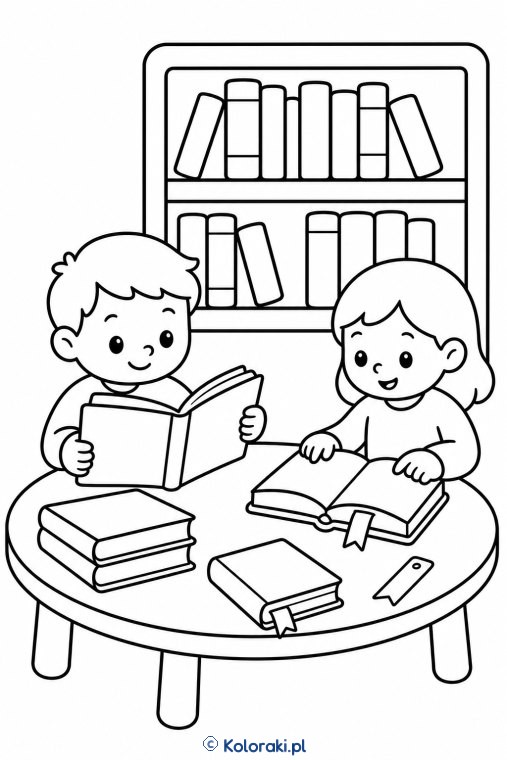 Dzień książki w bibliotece