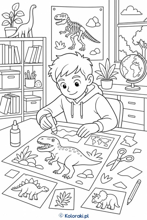 Mały projekt o dinozaurach