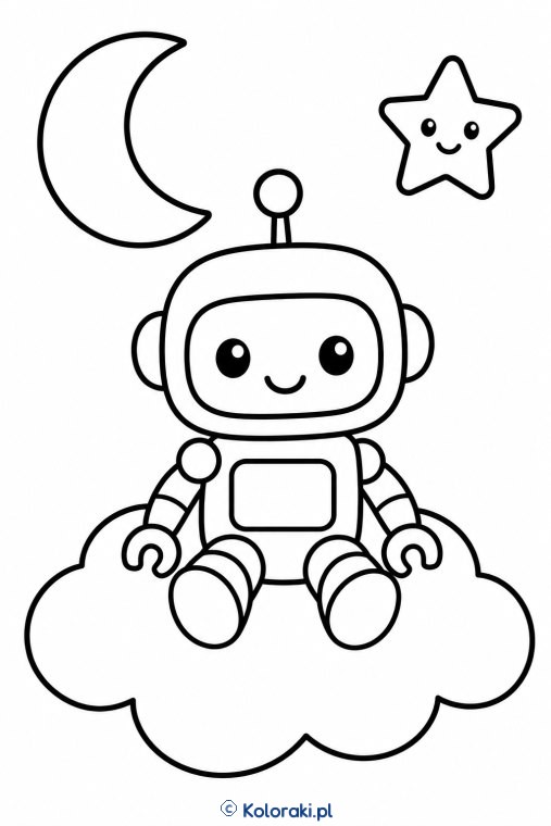 Robot na chmurce