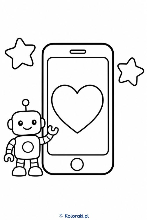 Telefon z serduszkiem