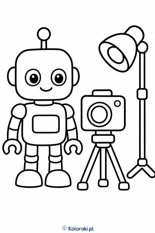 Robot przy kamerze – scena 39