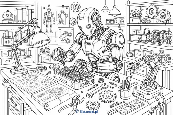 Robot w warsztacie wynalazcy