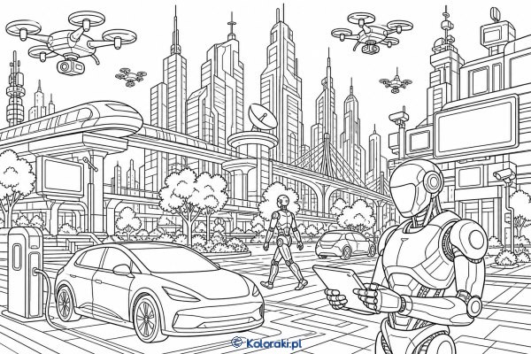 Nowoczesne miasto technologiczne