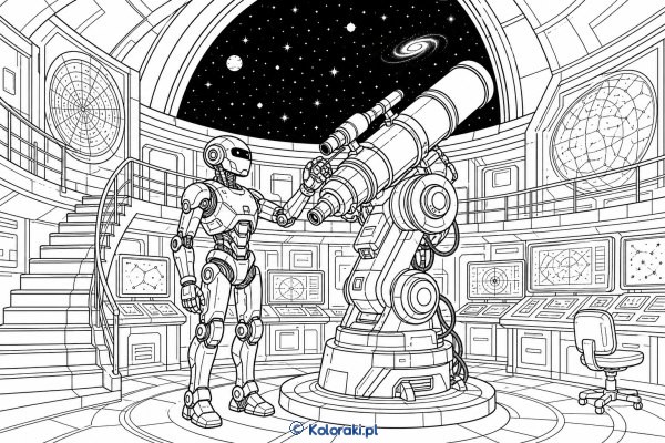 Robot bada kosmos