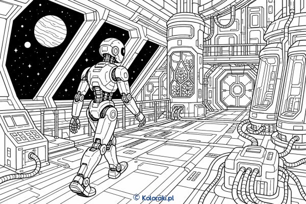 Robot na stacji kosmicznej – scena 36