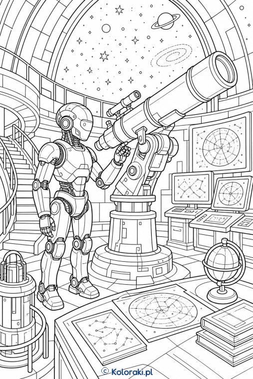 Robot bada kosmos