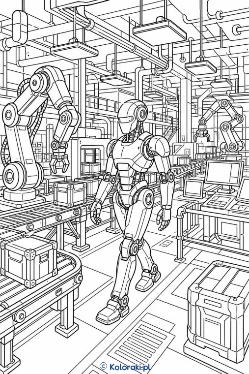 Robot w fabryce przyszłości