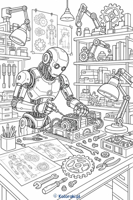 Robot w warsztacie wynalazcy
