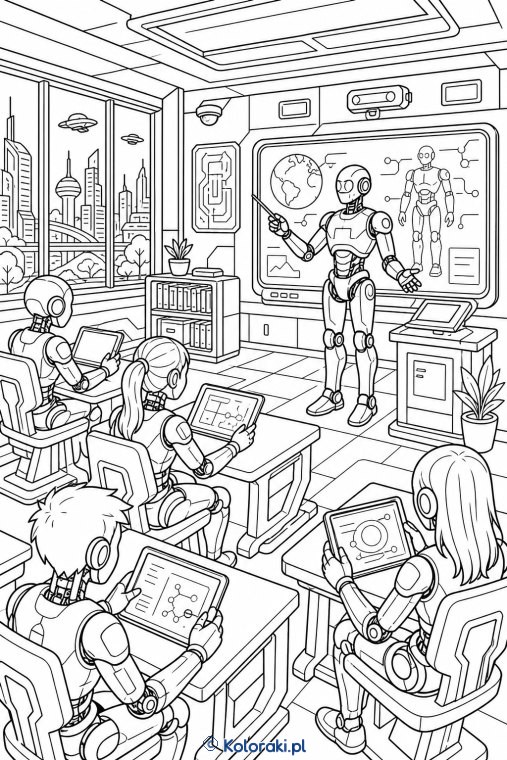 Robot w inteligentnej klasie – scena 36