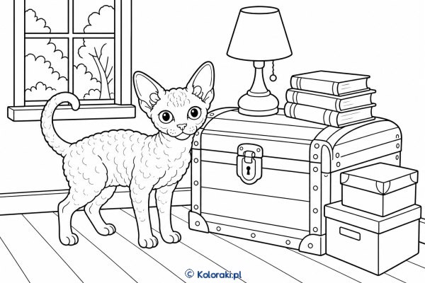 Devon rex na strychu – devon rex