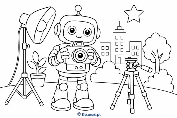 Robot robi zdjęcia