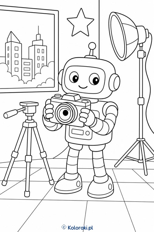 Robot robi zdjęcia